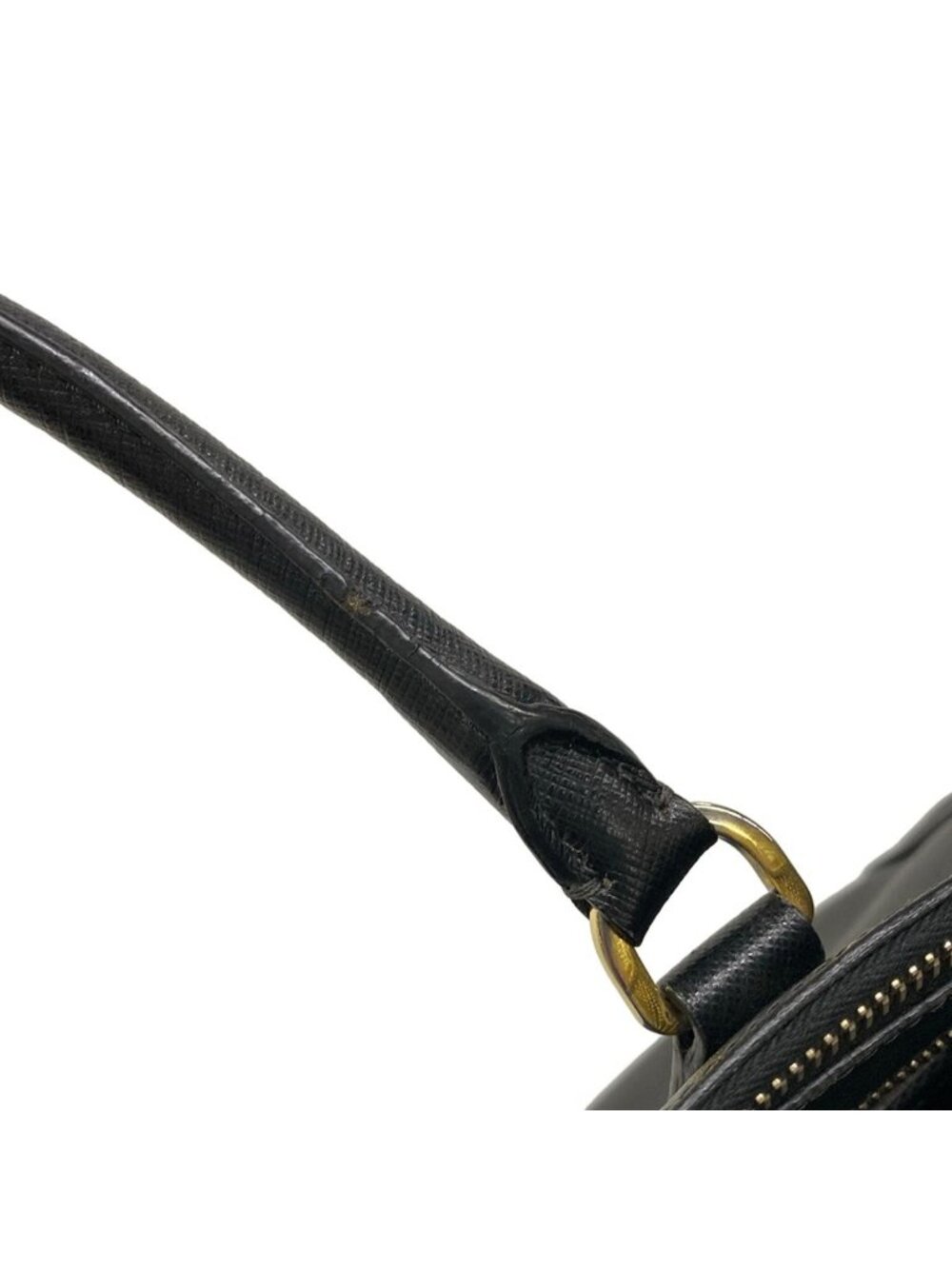 Prada Handbag Galleria Large Bag Black Leather - Picture 11 of 15